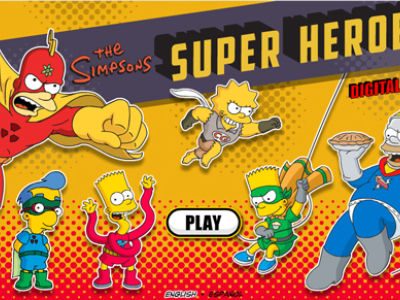 The Simpsons Super Hero Game